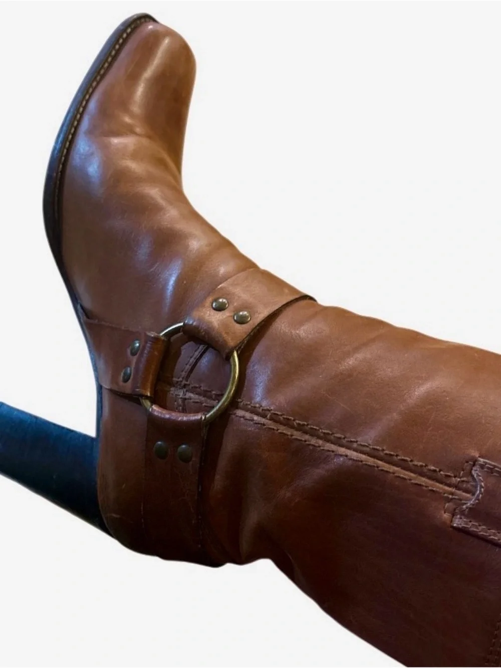 Vintage Women's Micheal Kors Brown Leather Mid-Calf Boots